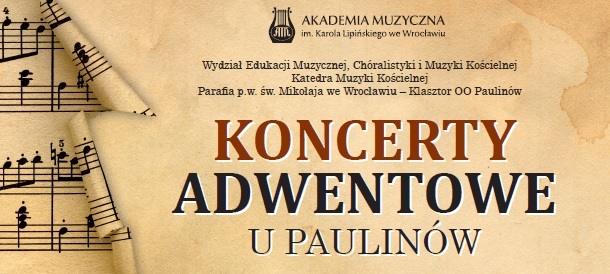 Adwentowe Koncerty u Paulinów